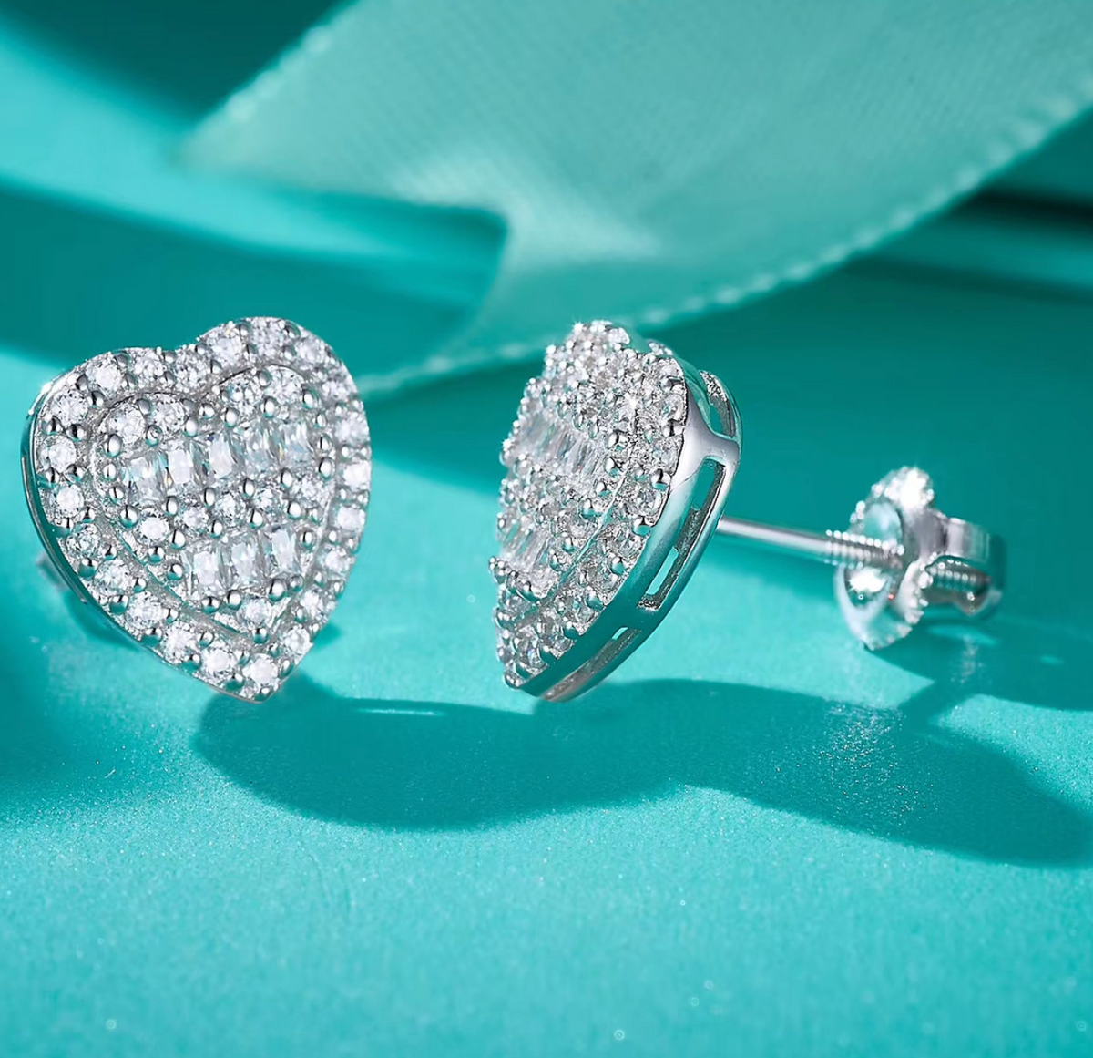 Luxury Lab-Grown Diamond Stud Earrings – Elegant Round Cut Earrings for Women