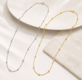 925 Sterling Water Drop Necklace – Elegant Minimalist Pendant Necklace