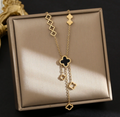 Women’s Stainless Steel Link Bracelet – Korean-Inspired Elegant Chain Bracelet