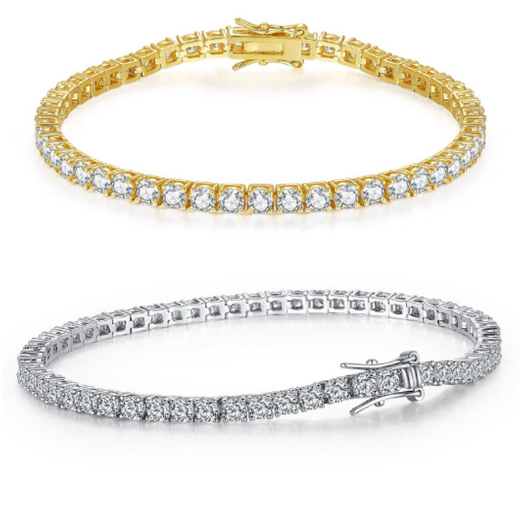 Cubic Zirconia Hand Bracelet