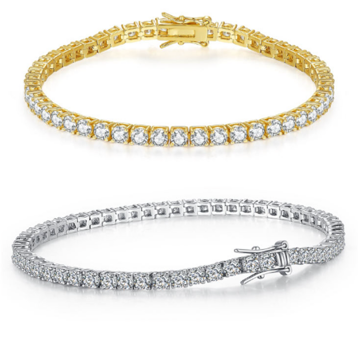 Cubic Zirconia Hand Bracelet