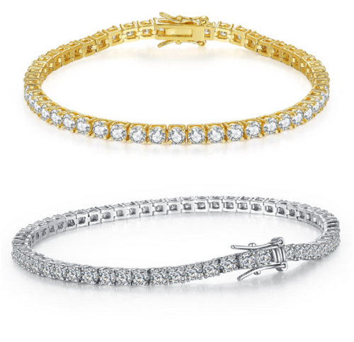 Cubic Zirconia Hand Bracelet